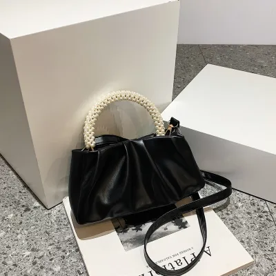 Pearl Chain Small Shoulder Bags for Women